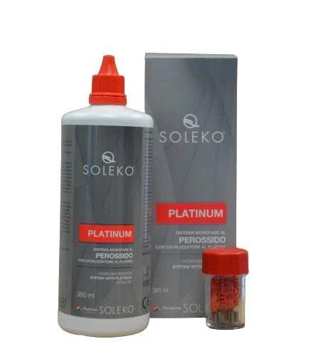 Menicon Soeko Platinum Contacts Lens Solution.