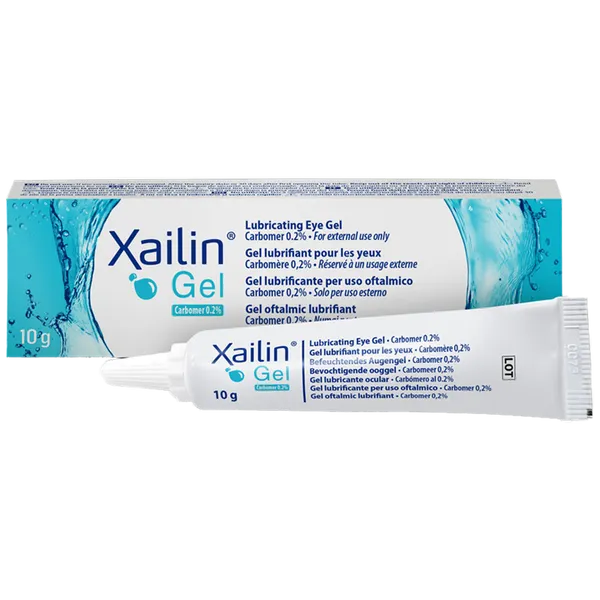 Xailin Eye Gel delivers instant comfort and hydration for dry, irritated eyes, providing all-day relief and protection.