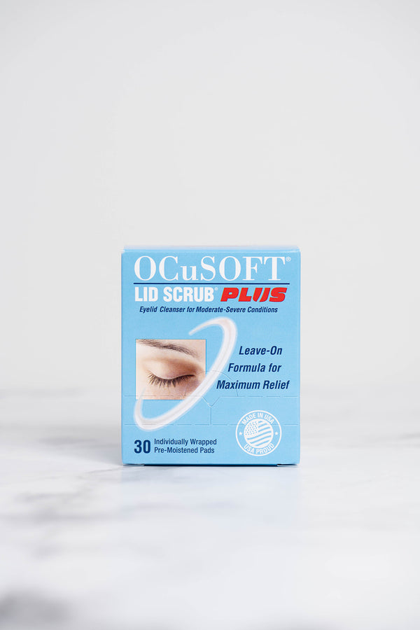 Ocusoft Lid Scrub Plus Eyelid Wipes – One Stop Dry Eye Shop