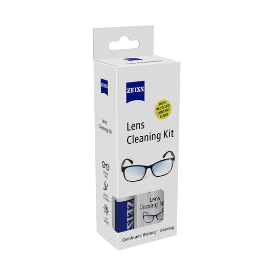 Zeiss Lens Cleaning Kit packaging on a white background