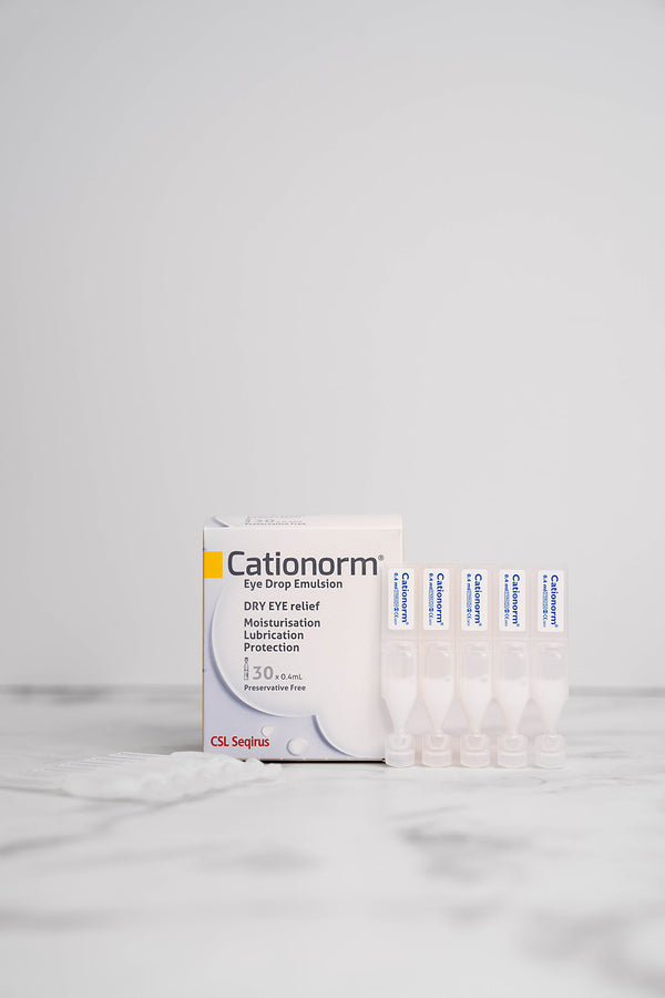 Cationorm Preservative Free Eye Drops Vials – One Stop Dry Eye Shop