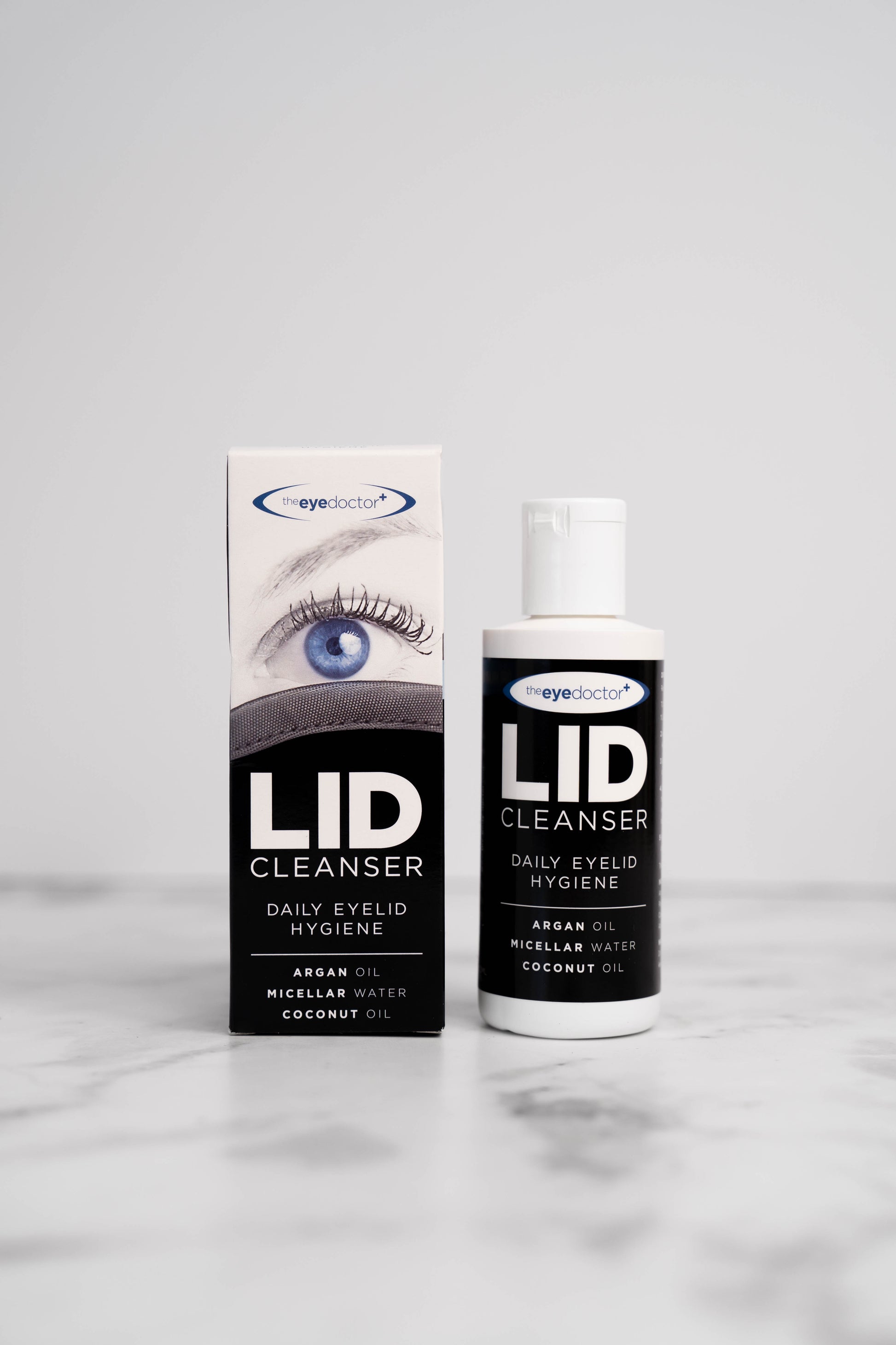 The Eye Doctor Lid Cleanser 100ml bottle for daily eyelid cleaning.