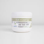 I-Lid ’N Lash Plus eyelid wipes jar for antimicrobial cleaning