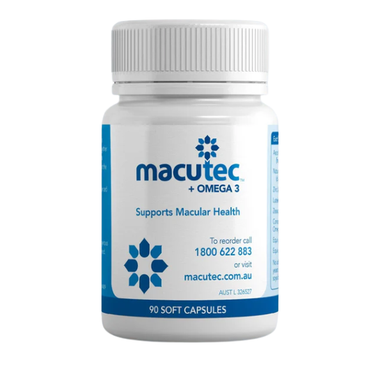 Macutec + Omega 3 - 90 Capsules