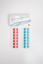 Menicon Progent Contact Lens Intesive Cleaner box and vials.