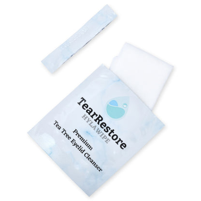 TearRestore HylaWipe packaging on a white background