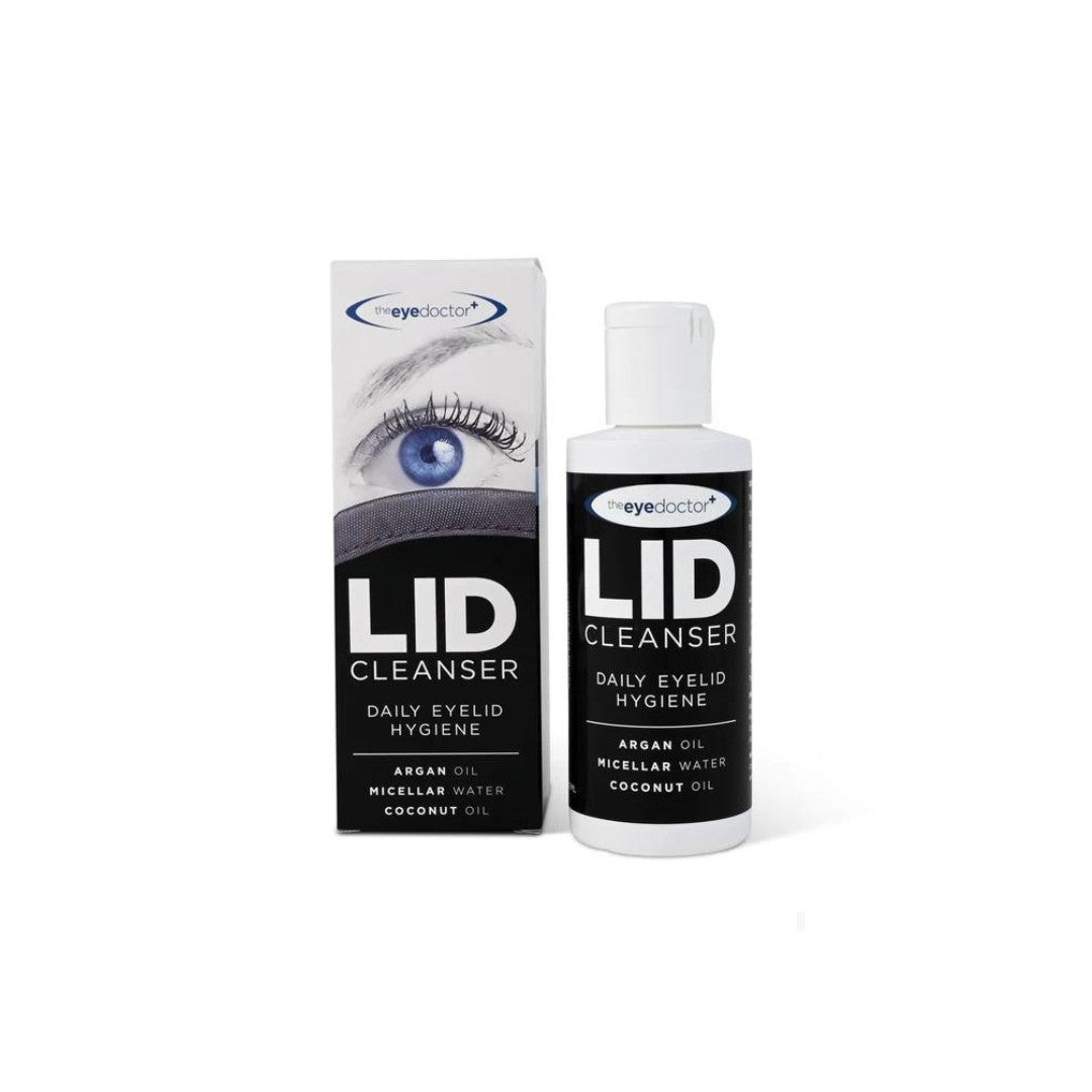 Eye Doctor Lid Cleanser for daily eyelid hygiene, gently removing debris and soothing irritation for healthier, cleaner eyelids.