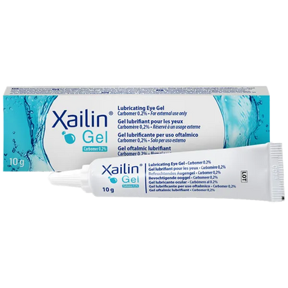 Xailin Eye Gel delivers instant comfort and hydration for dry, irritated eyes, providing all-day relief and protection.