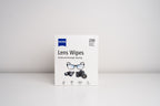 Zeiss Lens Wipes 200-pack box for cleaning eyeglasses and camera lenses