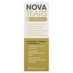 A 3ml bottle of NovaTears Omega 3 eye drops which provides long lasting relief from dry eyes. Antimicrobial and preservative free. Enhanced lubrication and protection for dry eyes.
